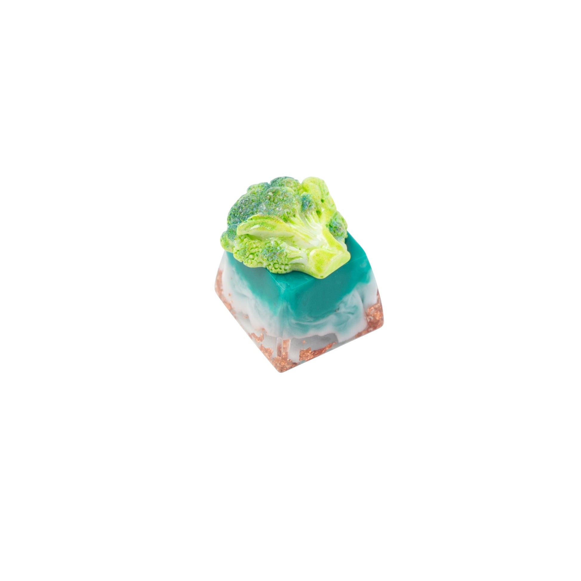 Cute Fruit Resin Artisan Keycap-Broccoli