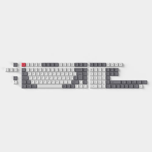 ISO Cherry Dye-Sub PBT Full Set Keycap Set - Retro