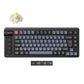 Lemokey L1 QMK Wireless Custom Mechanical Keyboard Gateron Jupiter Banana Version Nordic ISO Layout Keyboard