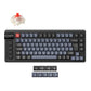 Lemokey L1 QMK Wireless Custom Mechanical Keyboard Gateron Jupiter Red Version UK ISO Layout Keyboard