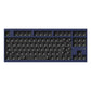 Lemokey L4 QMK Wireless Custom Mechanical Keyboard Full Aluminum Frame Barebone Navy Blue Version 80 Percent Layout For Windows Mac Linux