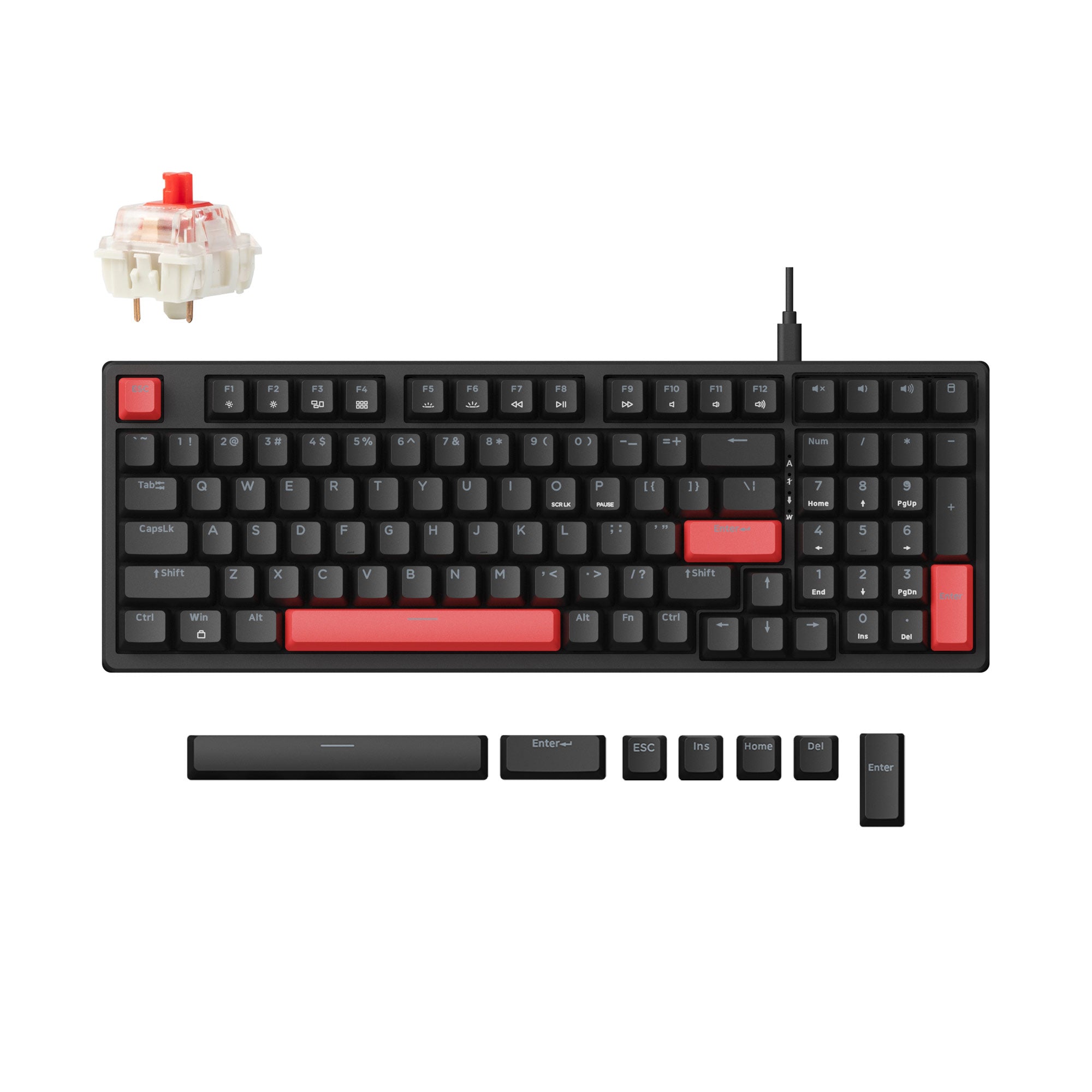 LemokeyX5QMKWiredMechanicalKeyboard