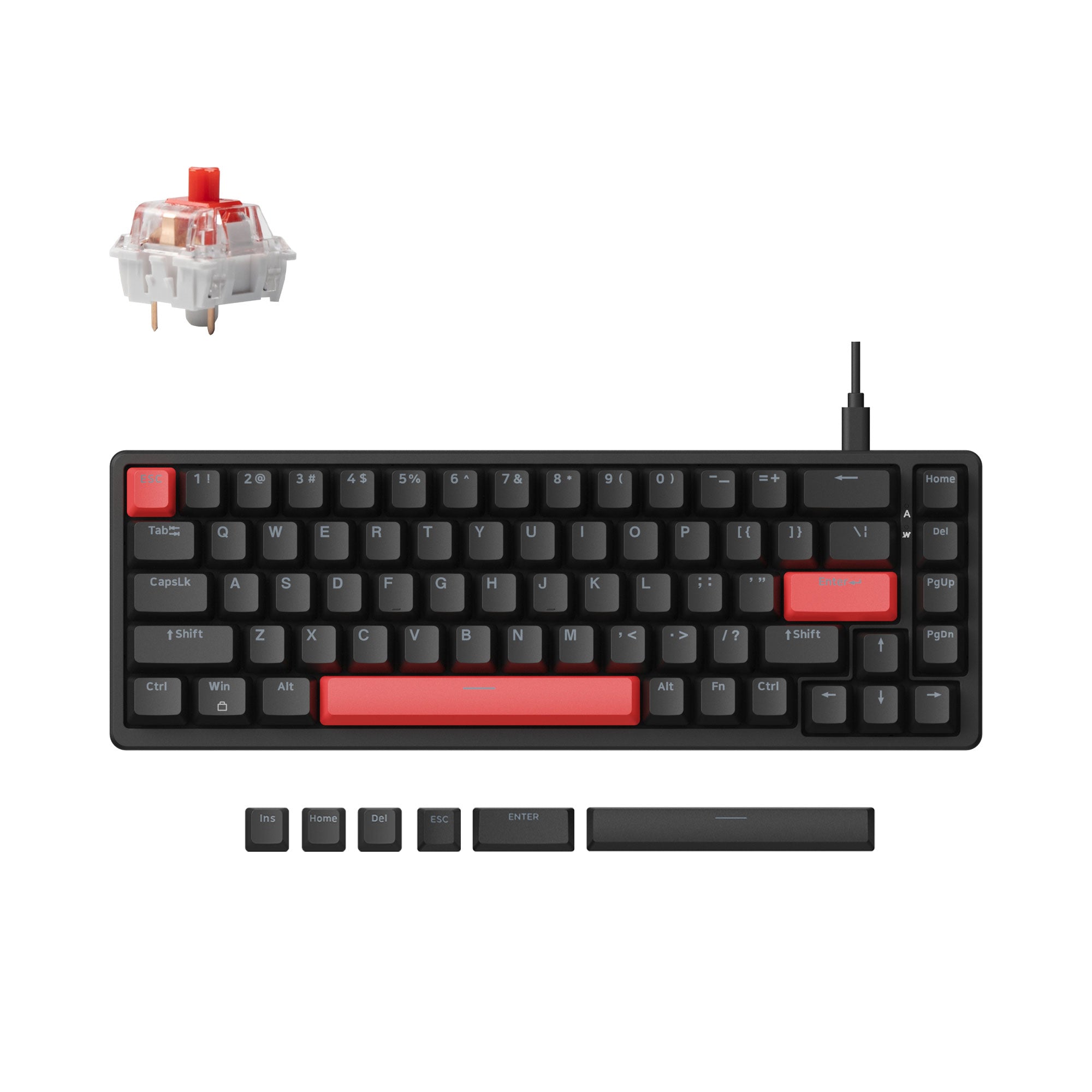 LemokeyX6QMKWiredMechanicalKeyboard