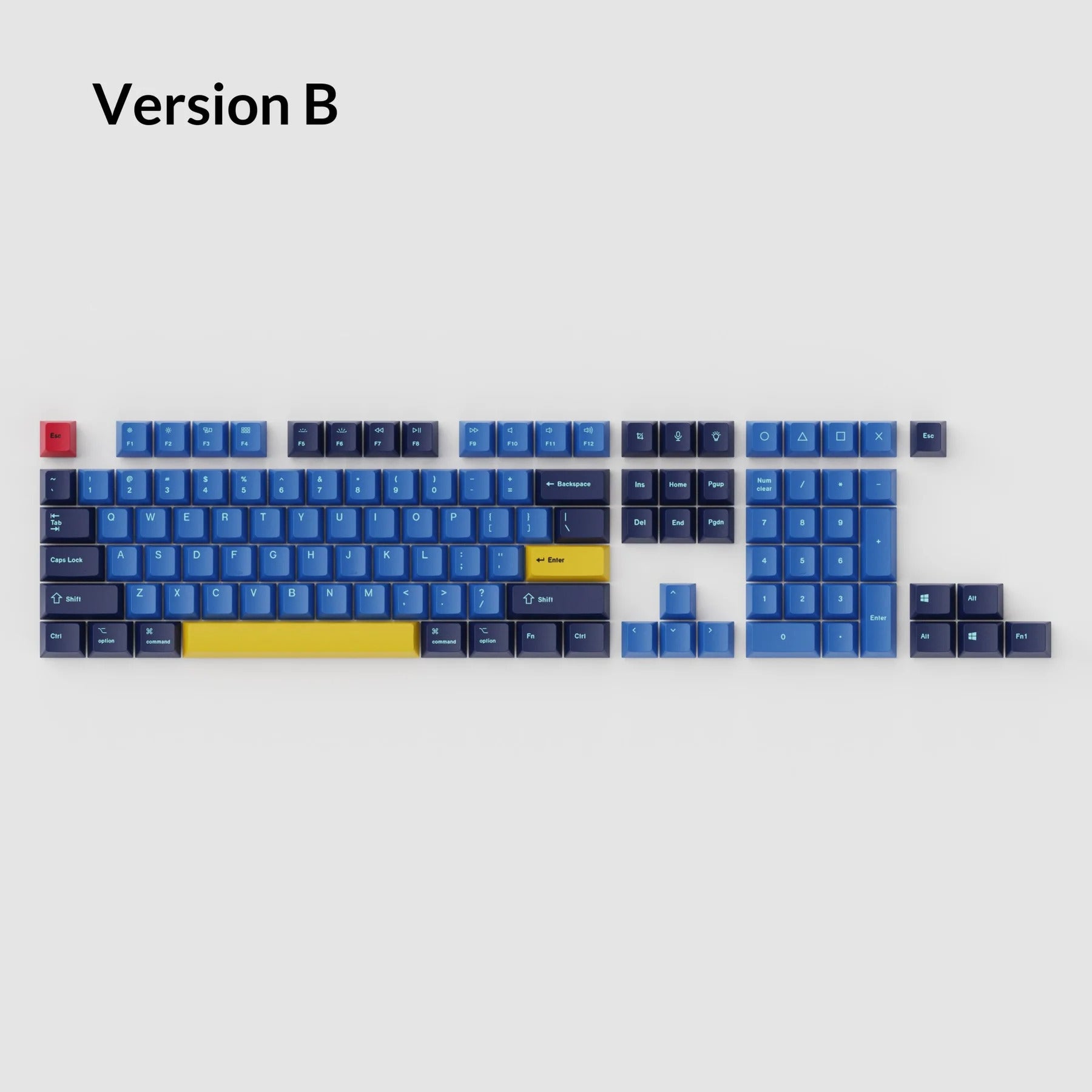 OEM Dye-Sub PBT Keycap Set - Beach